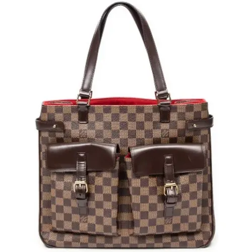 Pre-owned Tote Bags, female, , Size: ONE SIZE Pre-owned Canvas handbags - Louis Vuitton Vintage - Modalova