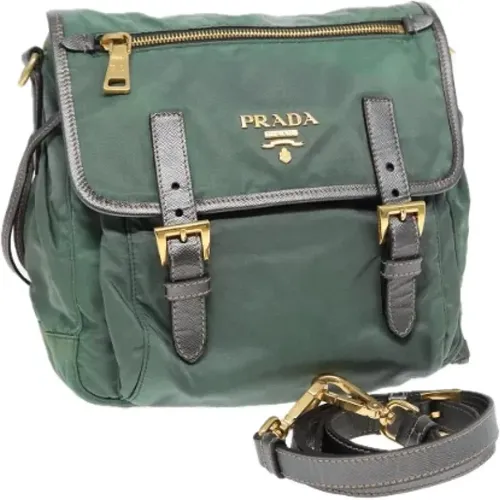 Pre-owned Cross Body Bags, female, , Size: ONE SIZE Pre-owned Nylon prada-bags - Prada Vintage - Modalova