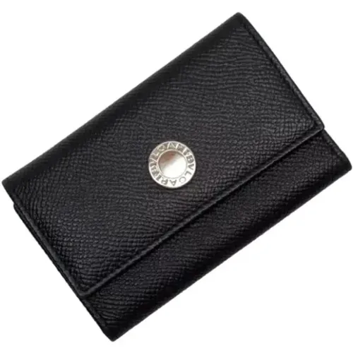 Pre-owned Accessories, male, , Size: ONE SIZE Pre-owned Leather key-holders - Bvlgari Vintage - Modalova