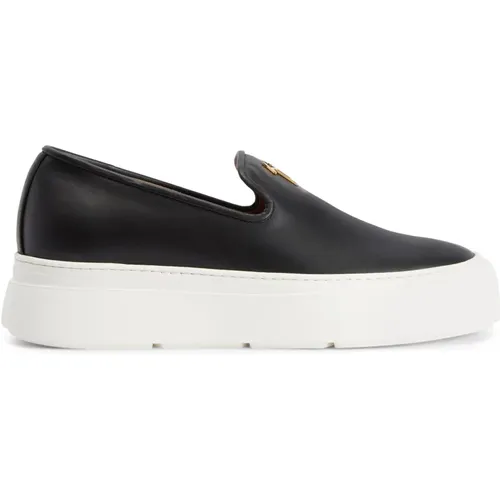 Casual Leather Trainers , male, Sizes: 12 UK - giuseppe zanotti - Modalova