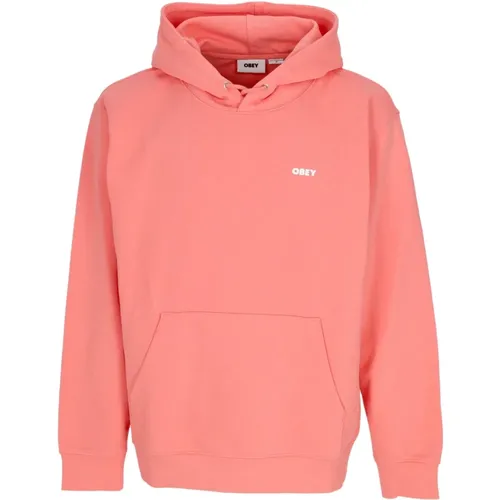 Leichter Kapuzenpullover French Terry , Herren, Größe: XS - Obey - Modalova