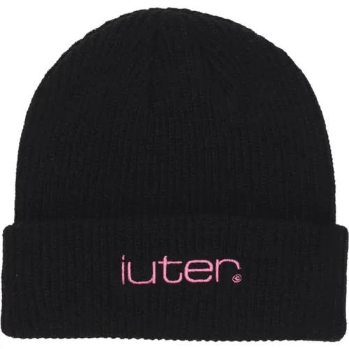 Beanies, male, , Size: ONE SIZE Grid Beanie Hat - Iuter - Modalova