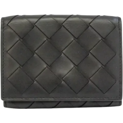 Pre-owned Leather wallets , female, Sizes: ONE SIZE - Bottega Veneta Vintage - Modalova