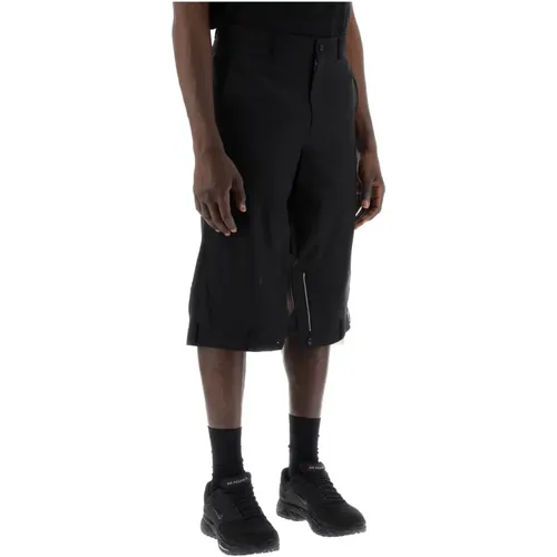 Casual Shorts,Unregelmäßige Streifen Jacquard Bermuda Shorts - Comme des Garçons - Modalova