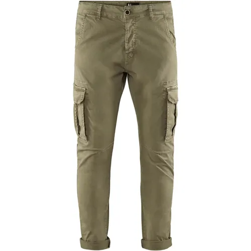 Cargo Pants Slim Fit , male, Sizes: W28 - BomBoogie - Modalova