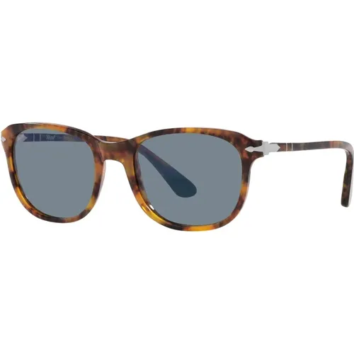 Cafe/Light Blue Sunglasses , unisex, Sizes: 53 MM - Persol - Modalova