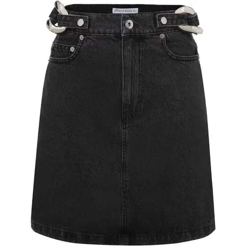 Chain link skirt , female, Sizes: 2XS - JW Anderson - Modalova