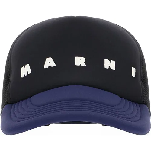 Caps, male, , Size: L Stylish Hats Collection - Marni - Modalova