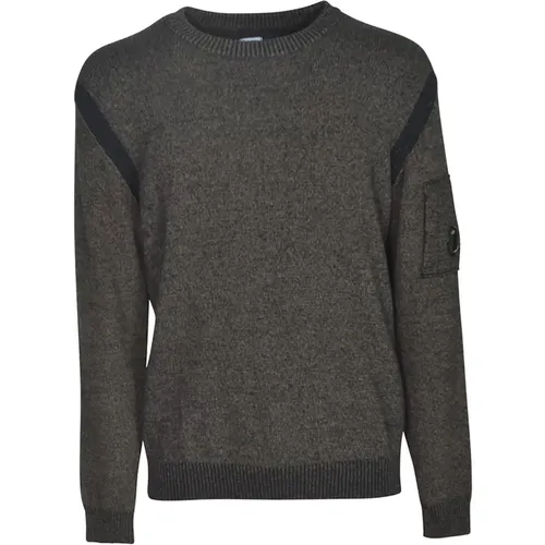 Braune Pullover Kollektion , Herren, Größe: L - C.P. Company - Modalova