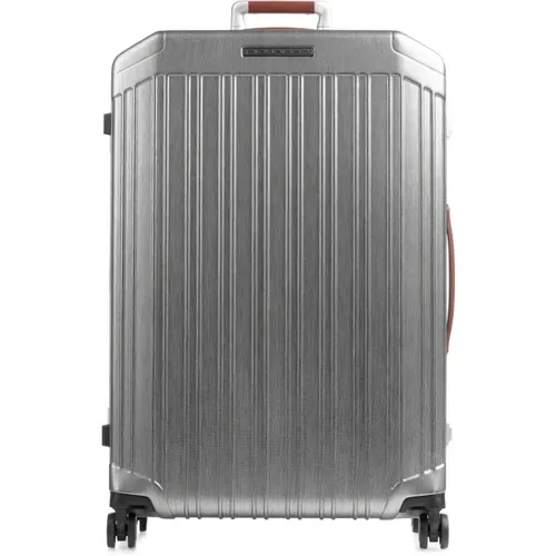 Large Suitcases, unisex, , Size: ONE SIZE Hardshell Four-Wheel Trolley Luggage - Piquadro - Modalova