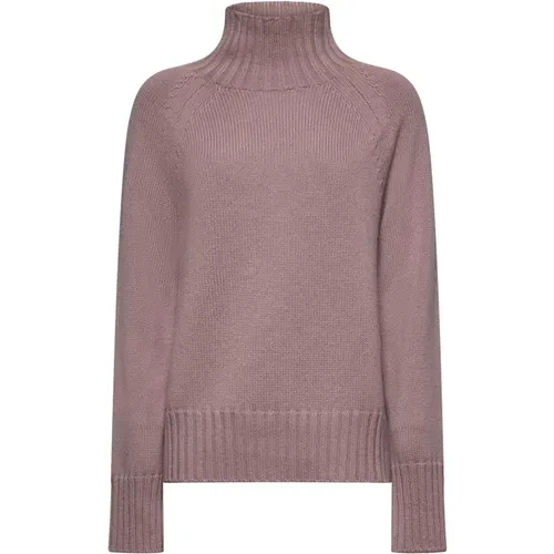 Rosa Mantova Rollkragenpullover , Damen, Größe: S - Max Mara - Modalova