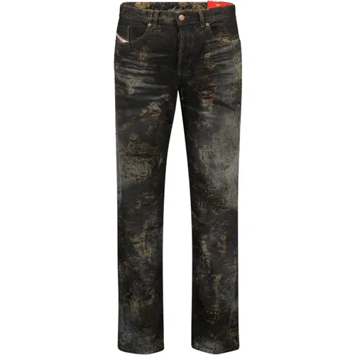 Straight Leg Jeans 2023 Collection , male, Sizes: W34, W32 - Diesel - Modalova