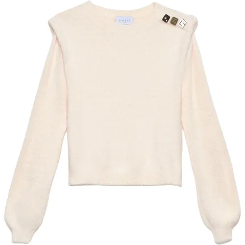 Knit Crewneck Sweater , female, Sizes: XS - Gaëlle Paris - Modalova