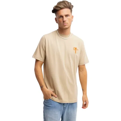 Regular T-Shirt Men , male, Sizes: 2XL, XL, S, XS, L, M - Off The Pitch - Modalova
