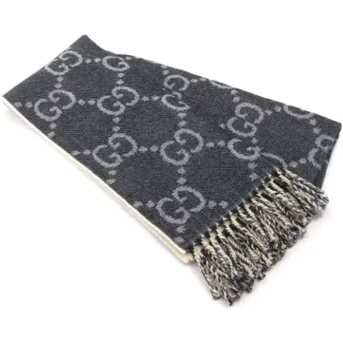 Pre-owned Wool scarves , female, Sizes: ONE SIZE - Gucci Vintage - Modalova