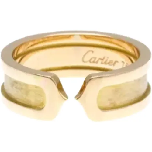 Pre-owned Rose Gold rings , female, Sizes: ONE SIZE - Cartier Vintage - Modalova