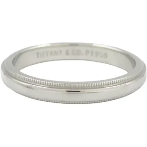 Pre-owned Jewellery, female, , Size: ONE SIZE Pre-owned Platinum rings - Tiffany & Co. Pre-owned - Modalova