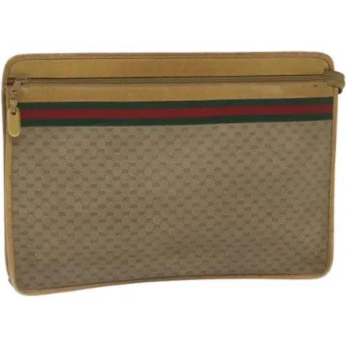 Pre-owned Canvas gucci-bags , female, Sizes: ONE SIZE - Gucci Vintage - Modalova