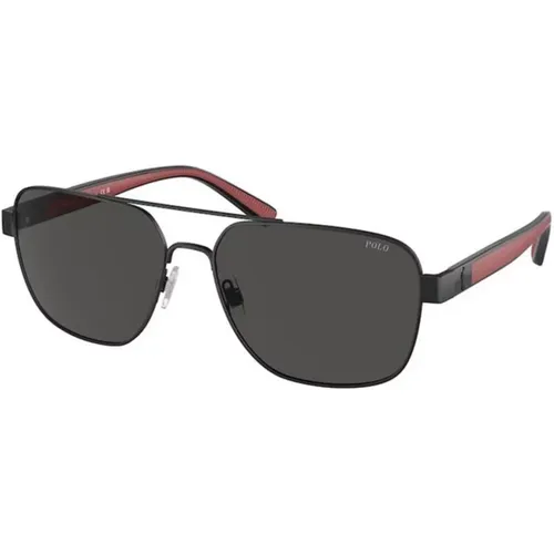 Stilvolle Sonnenbrille mit dunkelgrauen Gläsern - Polo Ralph Lauren - Modalova