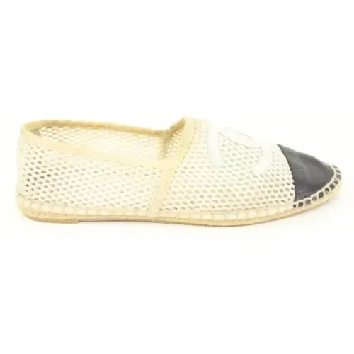 Pre-owned Flats, female, , Size: 11 US Stylish Pre-owned Flat Shoes - Size 41 - Chanel Vintage - Modalova