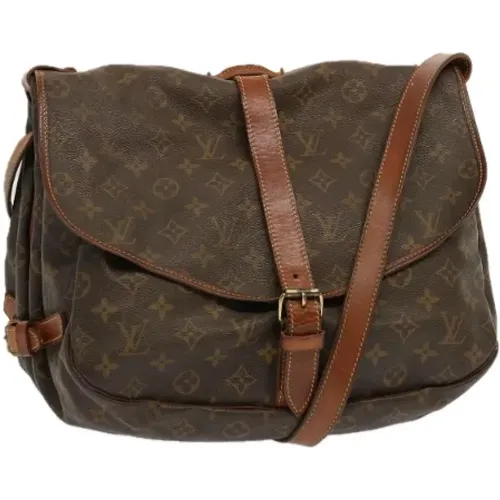 Pre-owned Leder Handtaschen , Damen, Größe: ONE Size - Louis Vuitton Vintage - Modalova