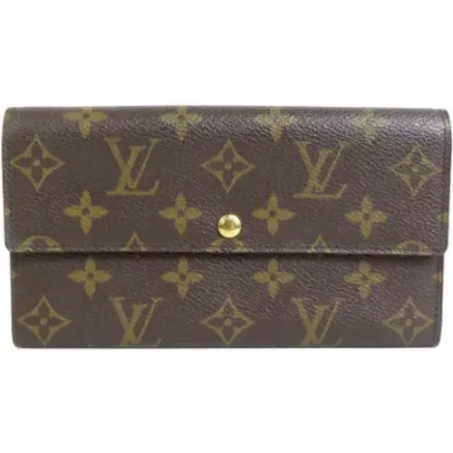 Pre-owned Canvas wallets , female, Sizes: ONE SIZE - Louis Vuitton Vintage - Modalova