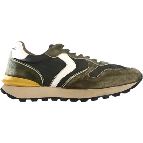 Sneakers Paris Race Man , male, Sizes: 6 UK, 11 UK, 5 UK, 10 UK, 7 UK, 8 UK, 9 UK - Voile blanche - Modalova