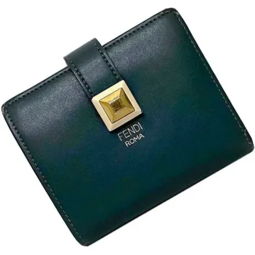 Pre-owned Wallets, female, , Size: ONE SIZE Pre-owned Leather wallets - Fendi Vintage - Modalova