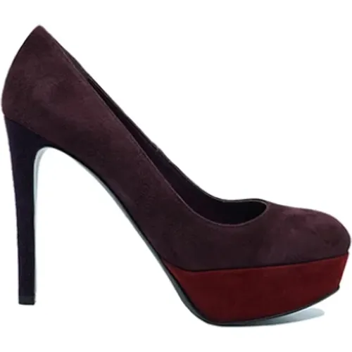 Luxurious Suede Women`s Shoes , female, Sizes: 4 UK, 5 UK - Stuart Weitzman - Modalova