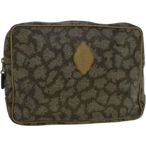 Pre-owned Clutches, female, , Size: ONE SIZE Pre-owned Leather clutches - Yves Saint Laurent Vintage - Modalova