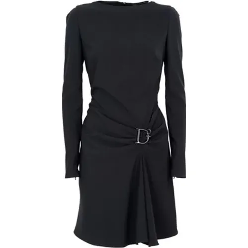 Schwarzes Kleid für Frauen Aw23 , Damen, Größe: XS - Dsquared2 - Modalova