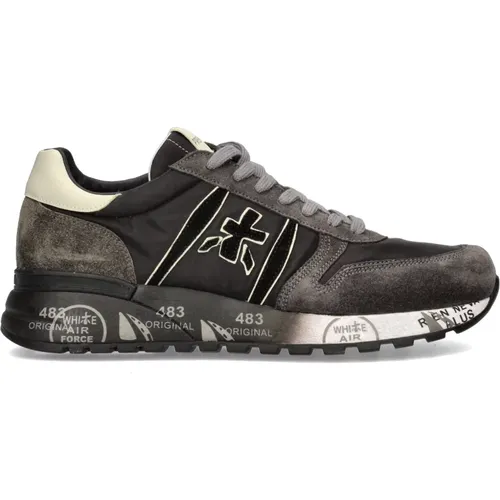 Grey Sneakers, Stylish Design , male, Sizes: 11 UK - Premiata - Modalova