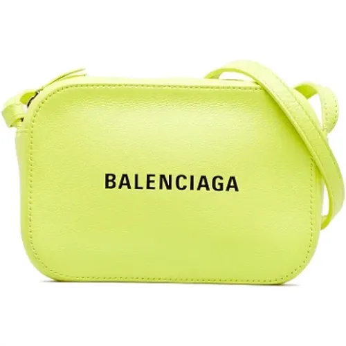 Pre-owned Leather crossbody-bags , female, Sizes: ONE SIZE - Balenciaga Vintage - Modalova