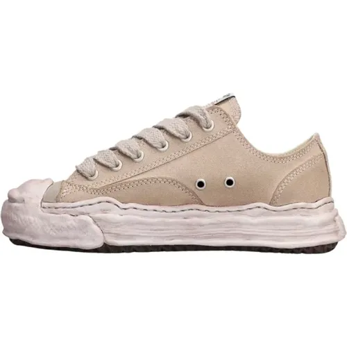 Sneakers, male, , Size: 8 US Canvas Sneakers with Rubber Sole - Mihara Yasuhiro - Modalova