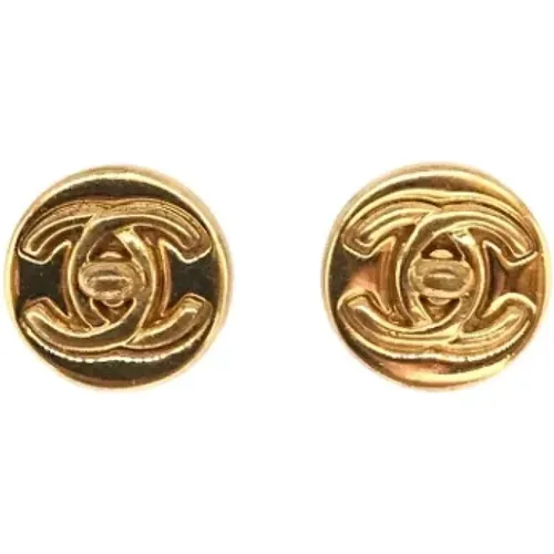 Pre-owned Metal chanel-jewelry , female, Sizes: ONE SIZE - Chanel Vintage - Modalova