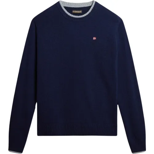 Stylischer Crewneck Sweater für Männer , Herren, Größe: S - Napapijri - Modalova