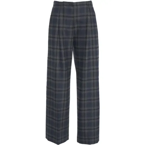 Wide Trousers, female, , Size: M Wide Patchwork Trousers - Ottod'Ame - Modalova