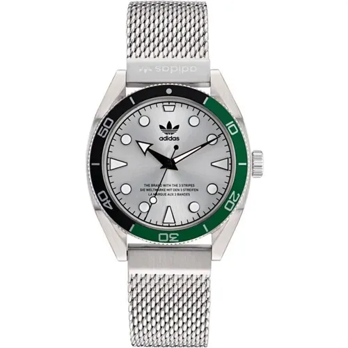 Watches, unisex, , Size: ONE SIZE Quartz Analog Stainless Steel Watch - Adidas - Modalova