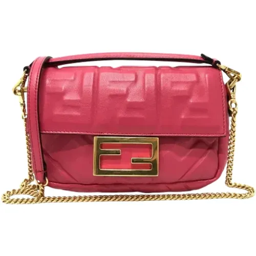 Pre-owned Cross Body Bags, female, , Size: ONE SIZE Pre-owned Leather fendi-bags - Fendi Vintage - Modalova