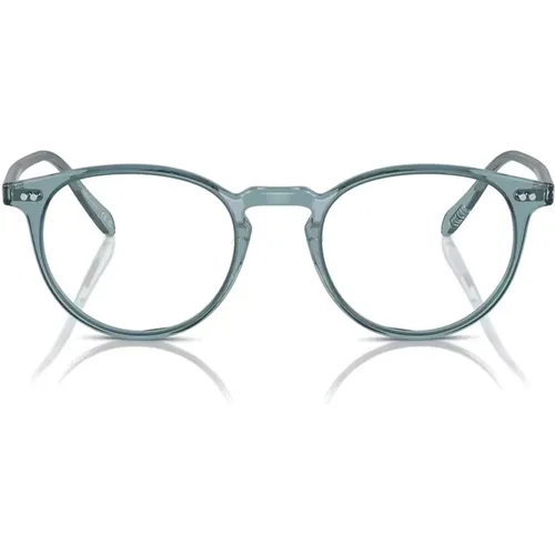 Riley RLarge Eyeglass Frames , unisex, Sizes: 49 MM - Oliver Peoples - Modalova