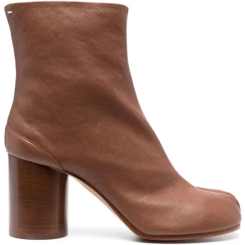 Tabi Toe Ankle Boots , female, Sizes: 4 1/2 UK, 4 UK, 6 UK, 2 UK, 5 1/2 UK, 5 UK, 3 UK - Maison Margiela - Modalova