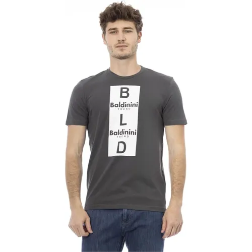 Kurzarm Rundhals T-Shirt Baldinini - Baldinini - Modalova