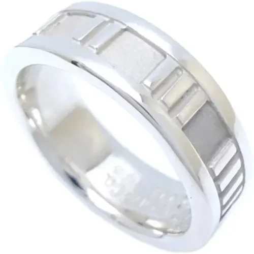 Pre-owned Silver rings , female, Sizes: ONE SIZE - Tiffany & Co. Pre-owned - Modalova