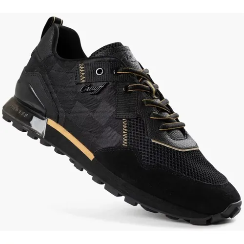 Stilvolle und trendige schwarze/goldene Sneakers für Herren - Cruyff - Modalova
