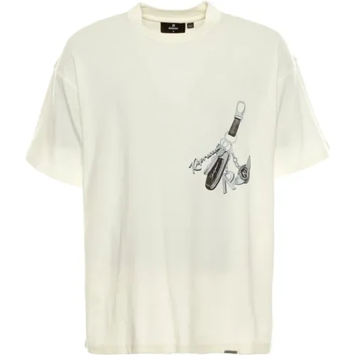 Club Keys Grafik Oversized T-Shirt , Herren, Größe: L - REPRESENT - Modalova