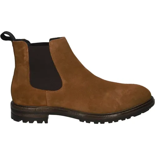 Handgefertigte Chelsea-Boots für Herren , Herren, Größe: 46 EU - Blackstone - Modalova