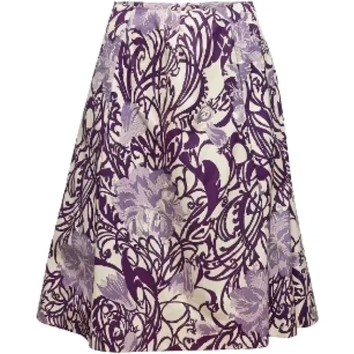 Pre-owned Skirts, female, , Size: S Pre-owned Fabric bottoms - Emilio Pucci Pre-owned - Modalova