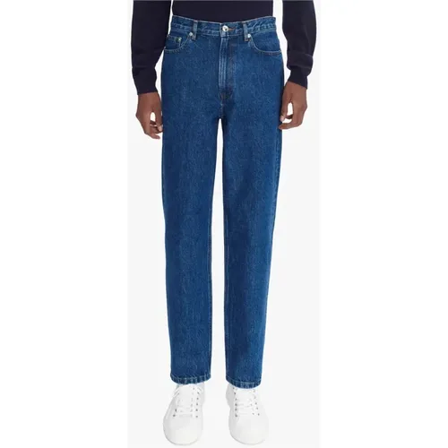 Klassische Denim Jeans , Herren, Größe: W36 - A.P.C. - Modalova