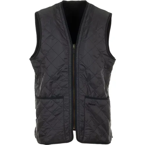 Vests, male, , Size: S Polarquilt Waistcoat Zip Coat - Barbour - Modalova