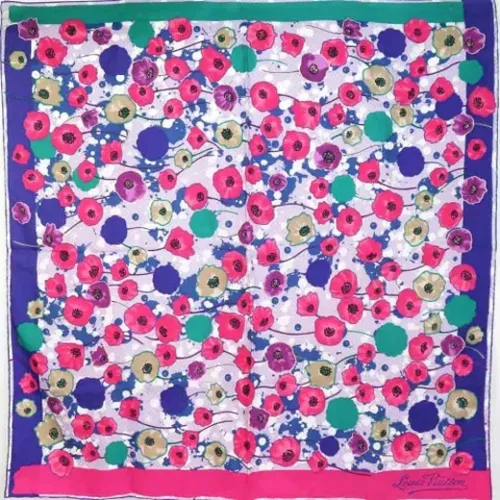 Pre-owned Scarves, female, , Size: ONE SIZE Pre-owned Silk scarves - Louis Vuitton Vintage - Modalova